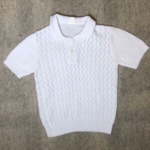 Vintage 1980’s knit polo | Size 6